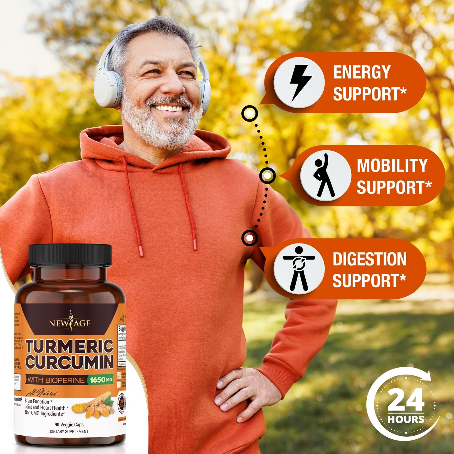 Turmeric Curcumin with Bioperine Capsules