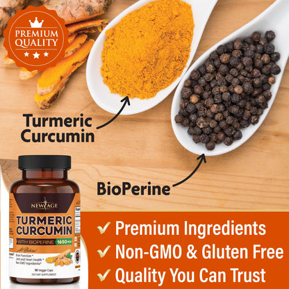 Turmeric Curcumin with Bioperine Capsules