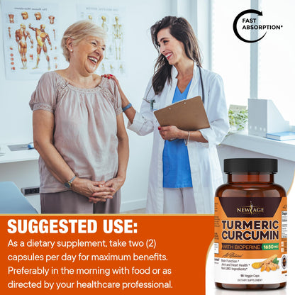 Turmeric Curcumin with Bioperine Capsules